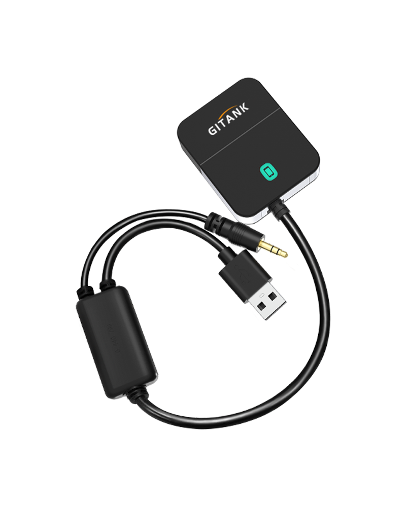GITANK Bluetooth 5.0 aptX-HD Adapter with Y Cable for BMW and Mini Coo